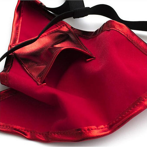 Patent Sexy Panty with Love Egg Bag by BDStyle