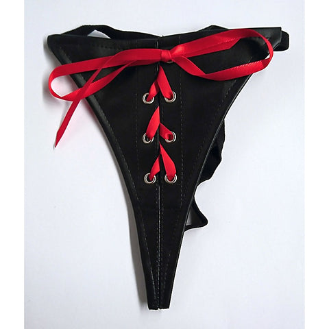 Sexy Panty with Red Silk Ties by BDStyle