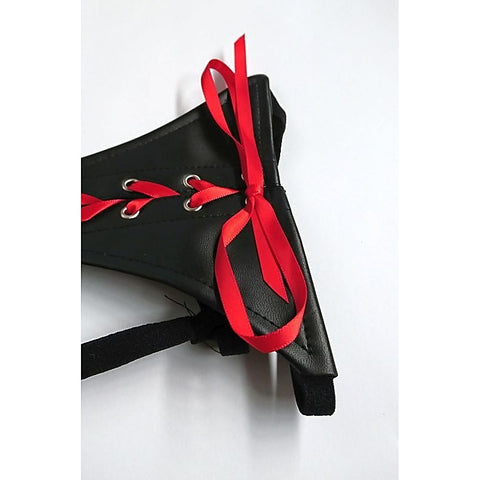 Sexy Panty with Red Silk Ties by BDStyle