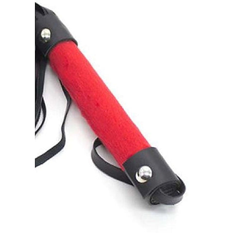 Fetish Play Whip Black and Red by BDStyle