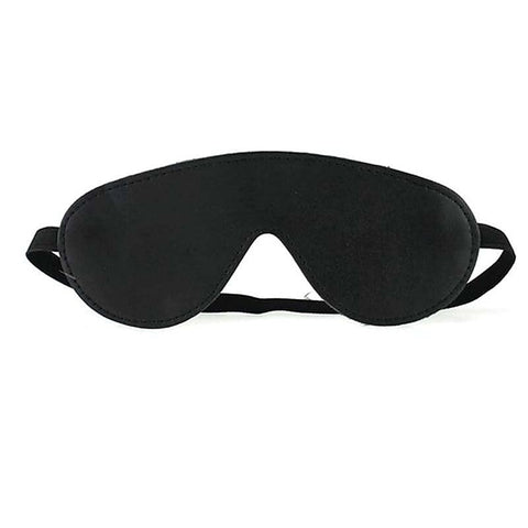Plush SM Bondage Kit 7 Pcs Black by BDStyle
