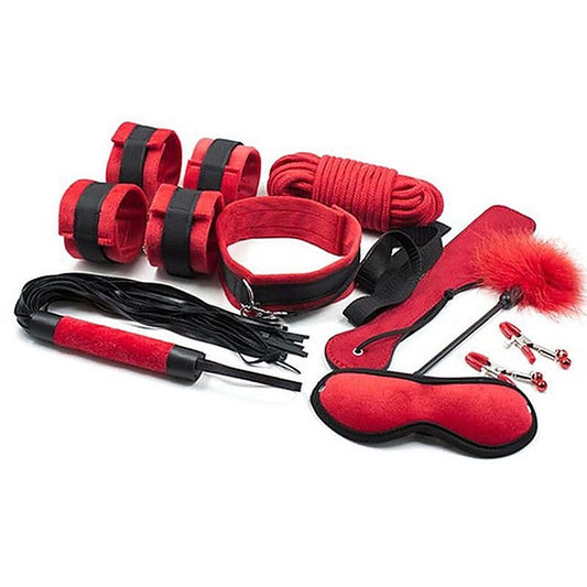 Lucifers Bondage Kit 9 Pcs by BDStyle