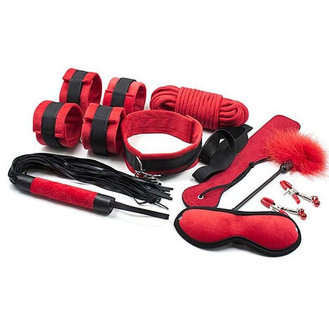 Lucifers Bondage Kit 9 Pcs by BDStyle