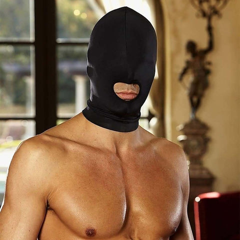 Fantasy Spandex Open Mouth Hood by BDStyle