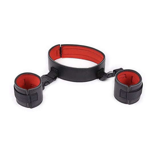 Collar With Hand Cuffs by BDStyle