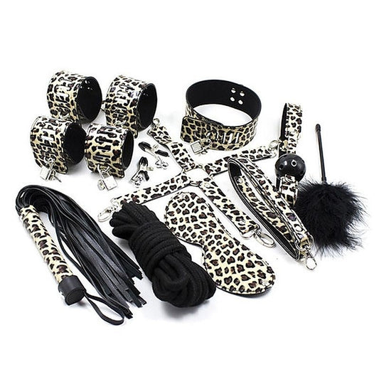 Captivating Leopard Print BDSM Pleasure Set by BDStyle