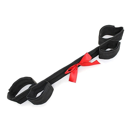 Velcro Ankle to Wrist Restraints with Bowknot by BDStyle