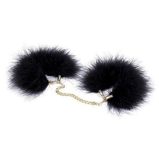 Fur Cuffs with Golden Chain by BDStyle