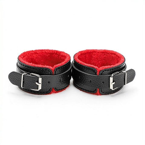 Litchi Pattern 10-Piece Plush Bondage Set by BDStyle