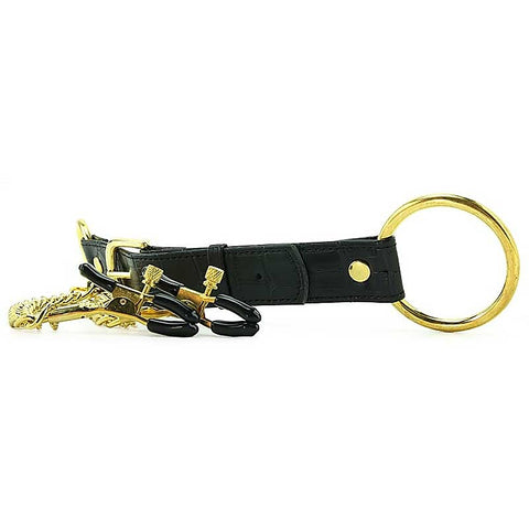 Penitentiary Nipple Clamps and Cock Ring Set by XR Brands
