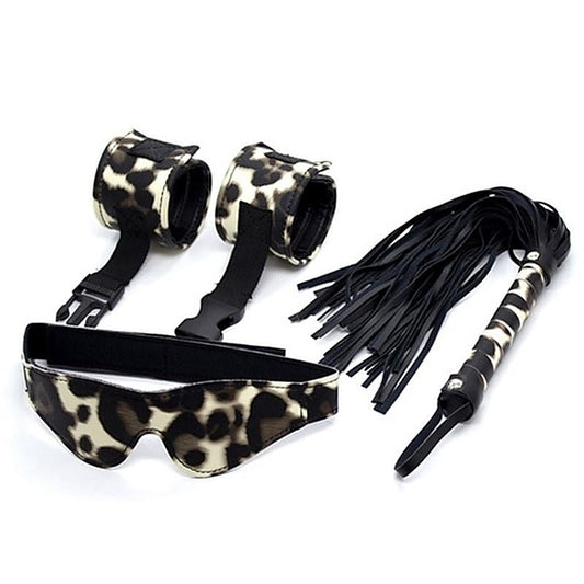 Leopard Bondage Kits 3 PCS by BDStyle