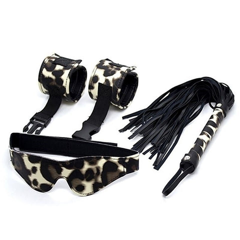 Leopard Bondage Kits 3 PCS by BDStyle