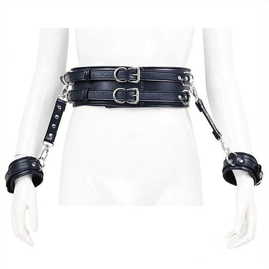 Waist Harness and Handcuffs by BDStyle