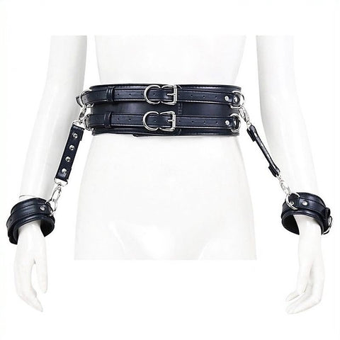 Waist Harness and Handcuffs by BDStyle