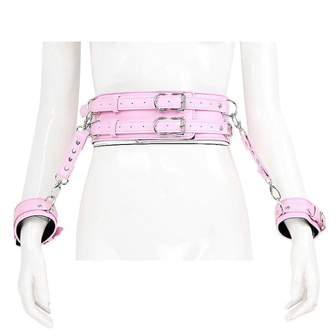 Waist Harness and Handcuffs by BDStyle