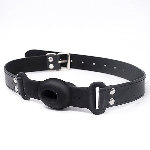 Silicone Ball Gag With Drool Hole by BDStyle
