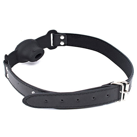 Silicone Ball Gag With Drool Hole by BDStyle