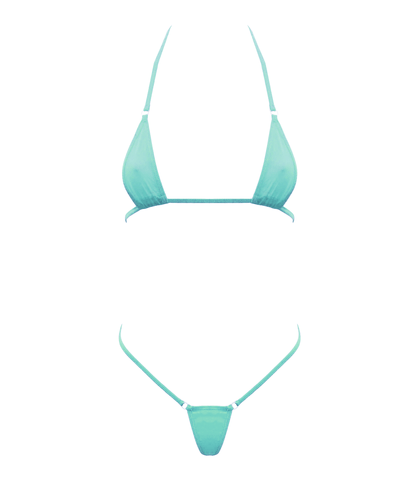 Spandex Fabrix Womens Micro Bikini by Love In Leather