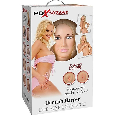 Extreme Dollz Hannah Harper by Pipedream Products