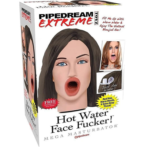 Extreme Hot Water Face Fucker! Brunette by Pipedream