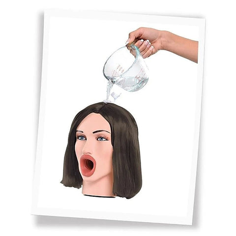 Extreme Hot Water Face Fucker! Brunette by Pipedream