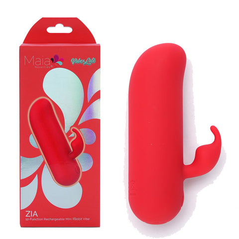 Maia ZIA USB Rechargeable Mini Bullet Rabbit Vibrator