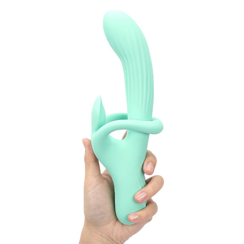 TENLEY USB Rechargeable Gyrating Rabbit Vibrator