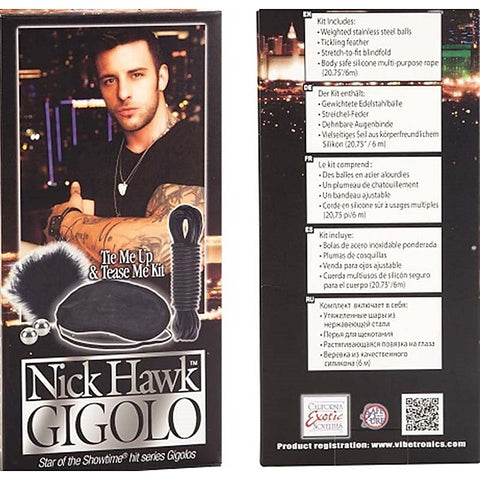 Nick Hawk GIGOLO Tie Me Up & Tease Me Kit