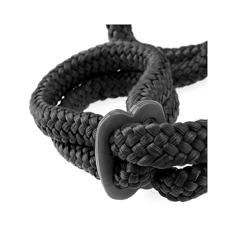 Fetish Fantasy BDSM Play Silk Rope Love Cuffs