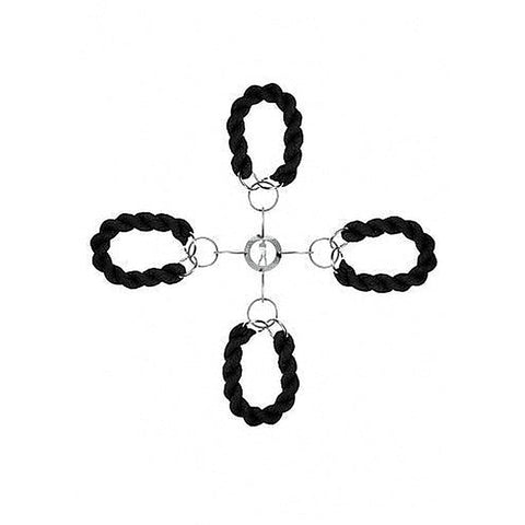 Ouch Luxury Hand & Legcuffs by Shots Toys
