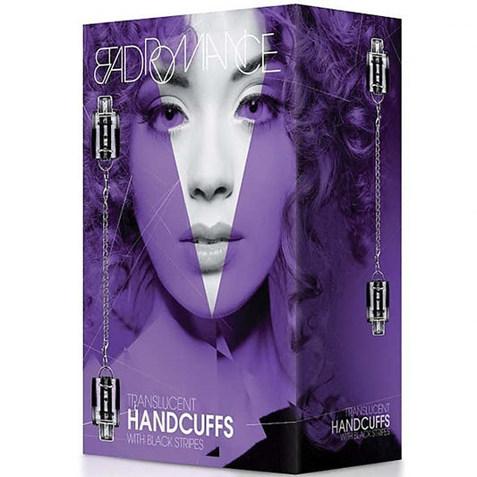 Bad Romance Translucent Handcuffs by Shots Toys