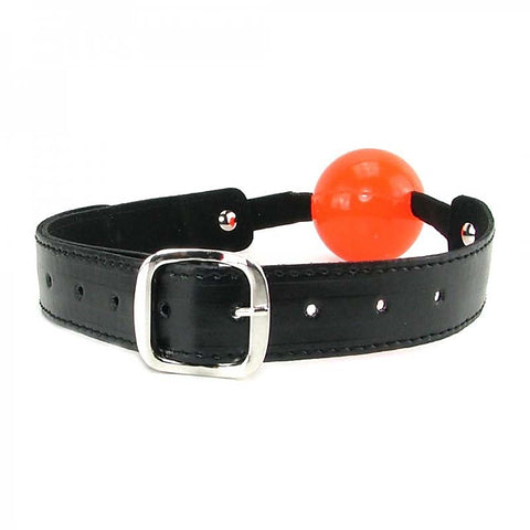 Solid Red Ball Gag by Sportsheets