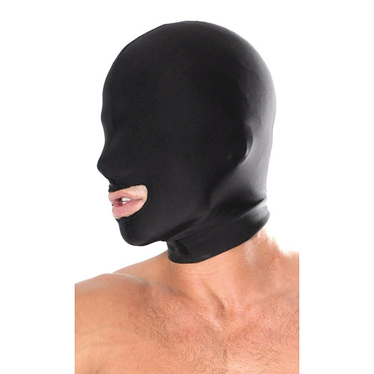 Fetish Fantasy Spandex Open Mouth Bondage Hood