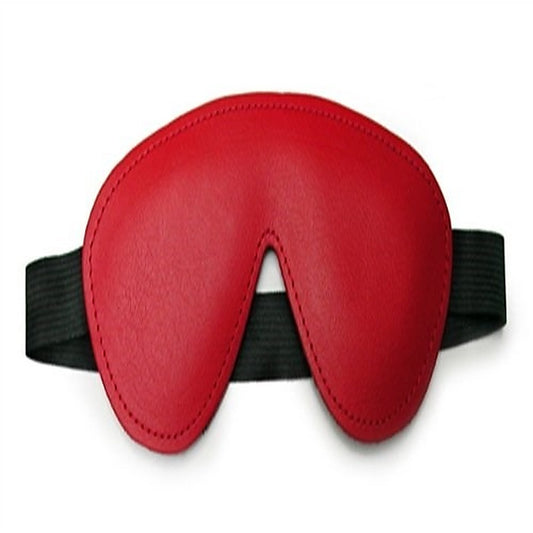 KinkLab Bondage Padded Leather Blindfold by The Stockroom