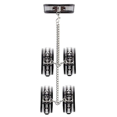 Bad Romance Translucent Neck, Wrist & Leg Restraint
