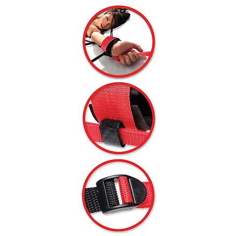 Fetish Fantasy Web Bed Bondage Restraint System
