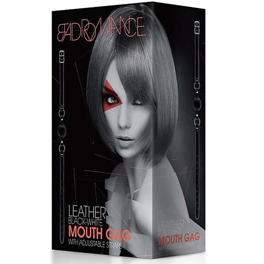 Bad Romance Leather Mouth Gag by Shots Toys