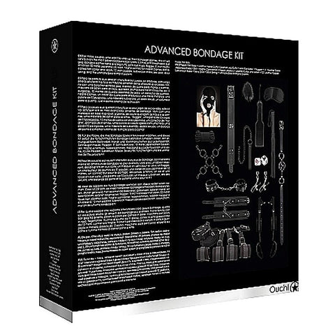 Ouch! Advanced Bondage Kit Black by Shots Toys
