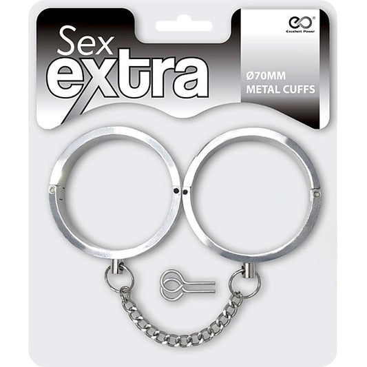 Sex Extra 70mm Metal Cuffs by NANMA Corporation