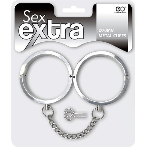 Sex Extra 70mm Metal Cuffs by NANMA Corporation