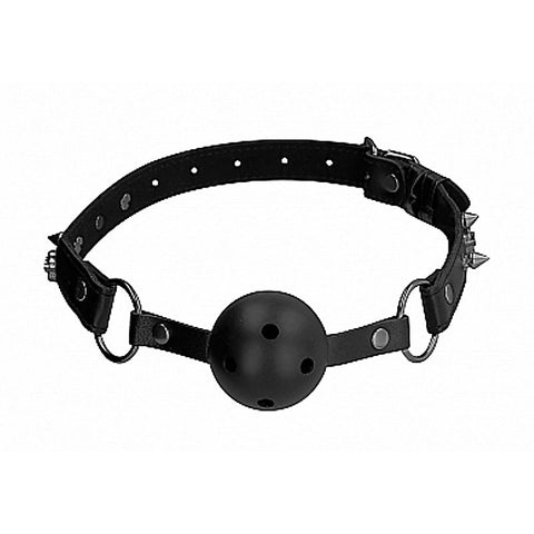 Skull and Bones Breathable Ball Gag by Shots Toys
