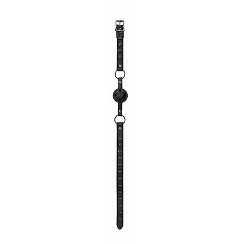 Skull and Bones Breathable Ball Gag by Shots Toys