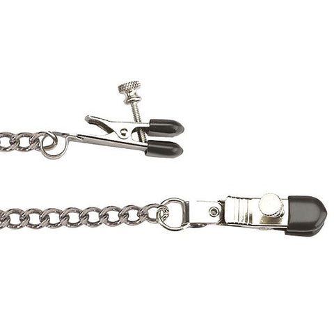 Adjustable Broad Tip Clamps with Loop Link Chain