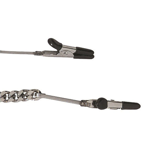 Endurance Teaser Tip Clamps with Jewel Chain by Spartacus