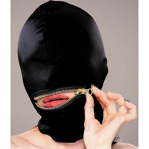 Execute Microfiber Mouth Zipper Mask by Execute Lingerie
