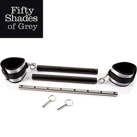 Trust Me Adjustable Spreader Bar & Cuffs by Love Honey