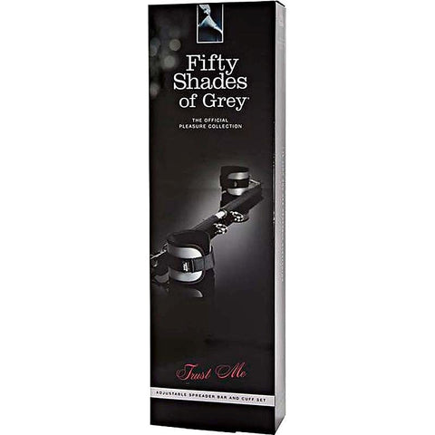 Trust Me Adjustable Spreader Bar & Cuffs by Love Honey