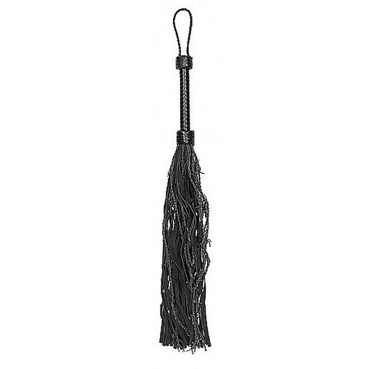 Pain Leather Suede Barbed Wired Flogger by Shots Toys