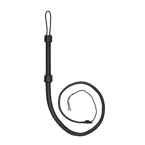 Real Leather Bullwhip by Shots Toys