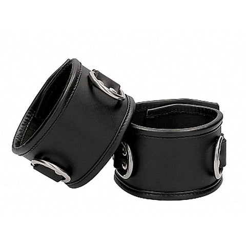 Pain Restraint Ankle Cuffs with Padlock by Shots Toys